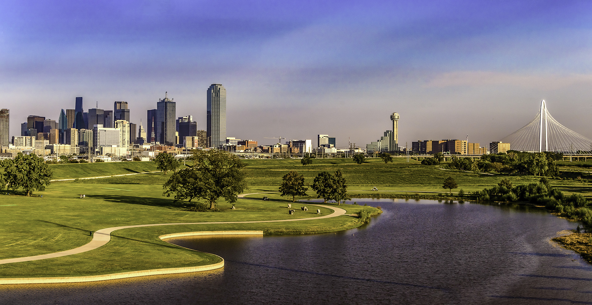 Dallas from the Trinity Plain
